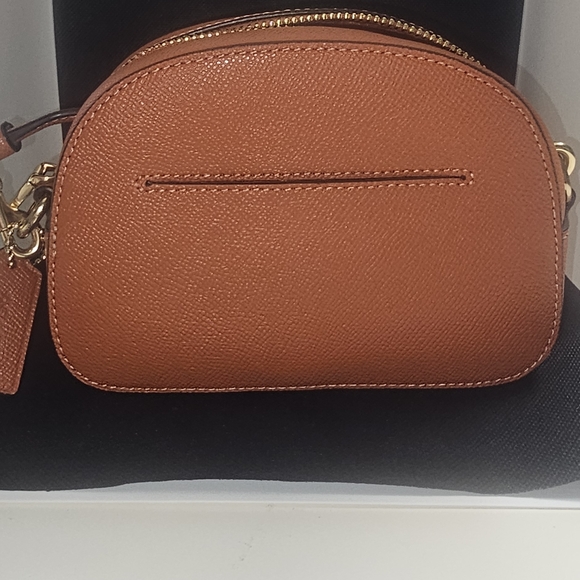 NEW Coach Pebble‎ Leather Serena Crossbody Bag - Mini/ Small Terracotta Color - Picture 2 of 10